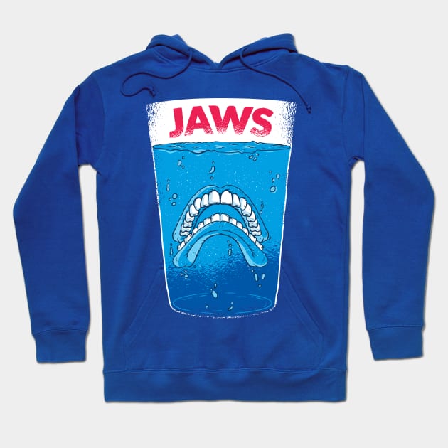 Jaws Dentures Graphic Tee Hoodie by vexeltees